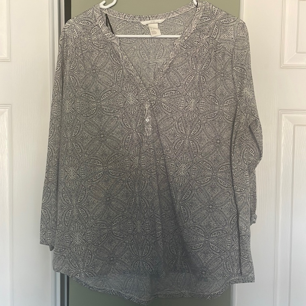 H&M Women’s Long Sleeve Shirt, Size Large, Great Condition!